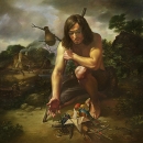 Talking with Birds.   oil on canvas,  2010