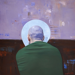 Egocentrism, oil on canvas 155 x 155 cm, 2014
